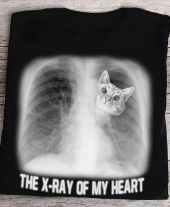 The X-Ray Of My Heart Funny Pet Cat Lovers T-shirt