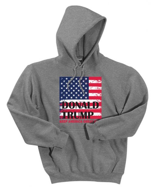 Trump 2020 Flag Keep America Great Hoodies