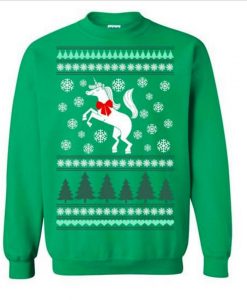 Unicorn Christmas Sweater