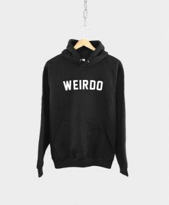 Weirdo Slogan Hoodie