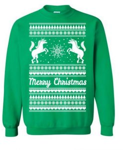 with Unicorns Christmas Sweater