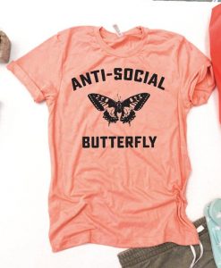 ANTI-SOCIAL BUTTERFLY T Shirt