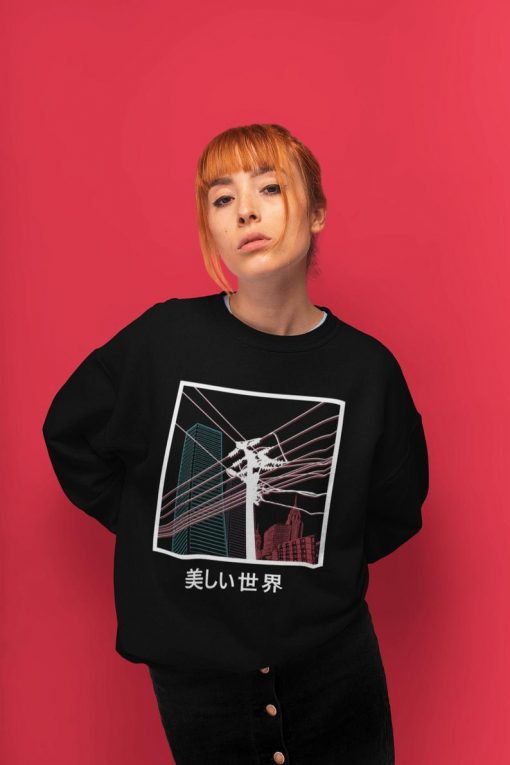 Aesthetic Cityscape Sweatshirt