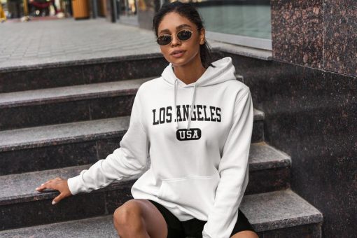 Aesthetic Los Angeles USA Unisex Hoodie