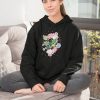 Aesthetic Space Floral Unisex Hoodie