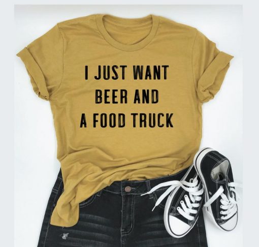 Beer and food Truck T-shirt