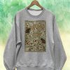 Cat Ukiyoe Japanese Old Art Sweatshirt