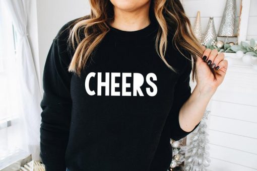 Cheers Christmas Sweatshirt