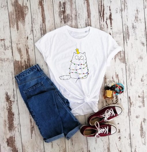 Christmas tree T-shirt