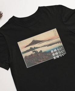 Dawn at Isawa in Kai Province shirt