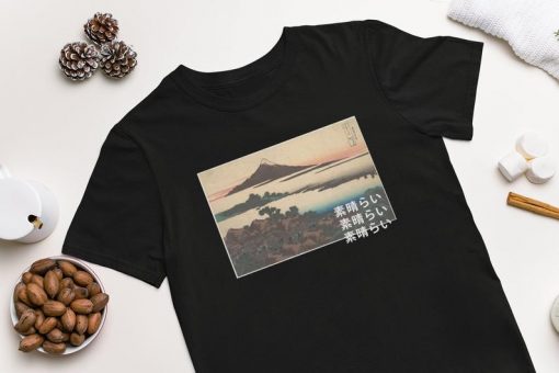 Dawn at Isawa in Kai Province shirt