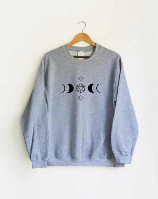 Dice Moon Phases Sweatshirt