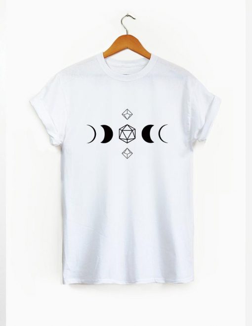 Dice Moon Phases Unisex Shirt