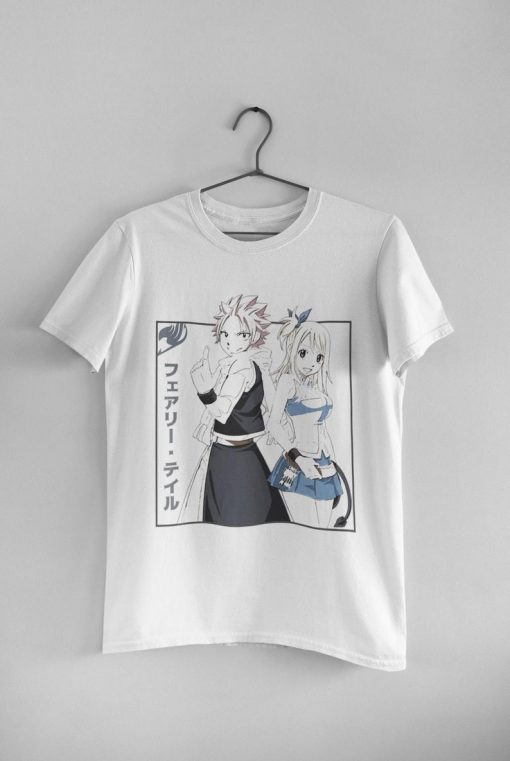 Fairy Tail Lucy Heartfilia Natsu Dragneel T Shirt