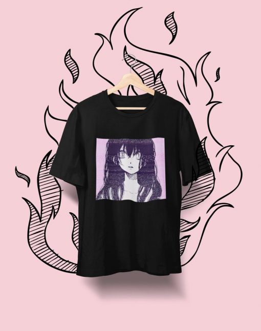 Fearless Vaporwave Anime Shirt