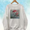 Flamingo Sweetheart Vintage Style Sweatshirt