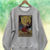 Halloween Witch and Full Moon Vintage Style Sweatshirt