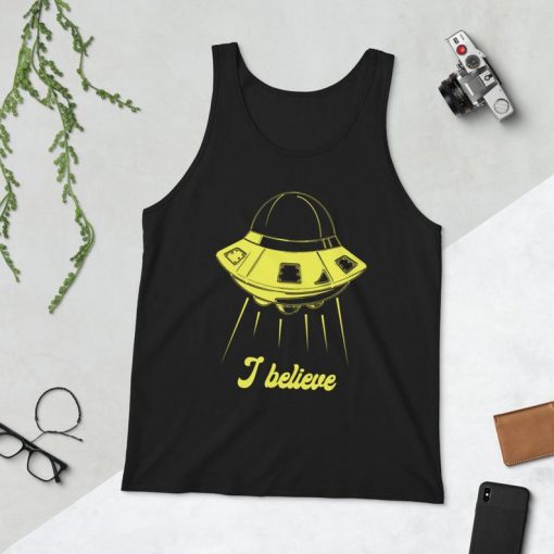 I believe shirt UFO Tank Top