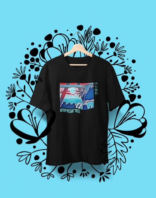 Imagine Japanese Aesthetic Anime Shirt