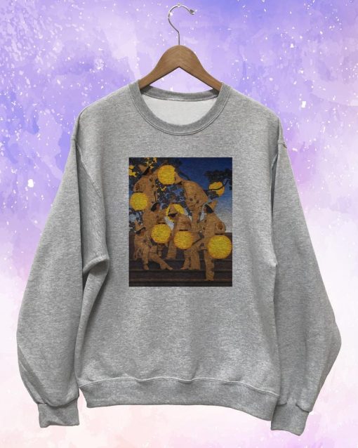 Lantern Bearers Vintage Art Sweatshirt