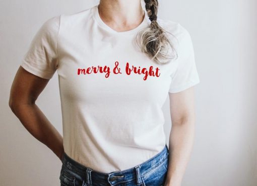 Merry & Bright Holiday T-Shirt