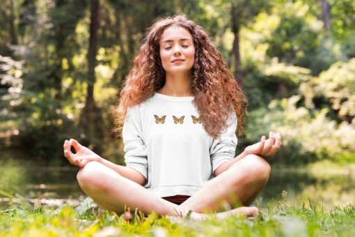 Monarch Trio Butterflies Sweatshirt