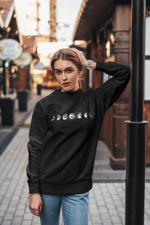 Moon Phases Unisex Sweatshirt