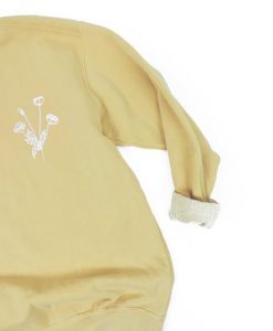 New Floral Comfort Colors Crewneck Sweatshirt