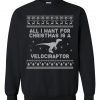 Paleontologist Ugly Christmas Sweater