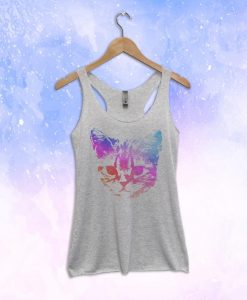 Rainbow Cat Racerback Tank Top