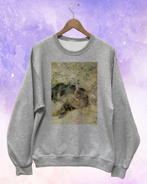 Sleeping Cat Sweatshirt