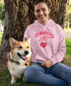 Strawberry Milk Unisex Hoodie