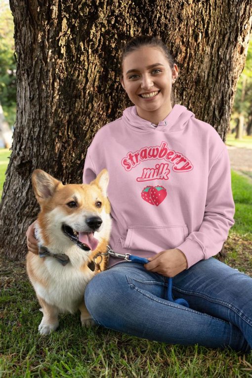 Strawberry Milk Unisex Hoodie