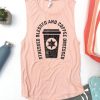 Stressed Blessed and Coffee Obsessed Tank Top
