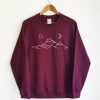 Sun and Moon Mountains Sweatshirt