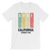 Surf California Summer Time Vintage Retro T-Shirt