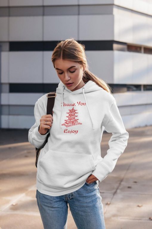 Thank You Enjoy Chinese Takeout Inspired Unisex Hoodie