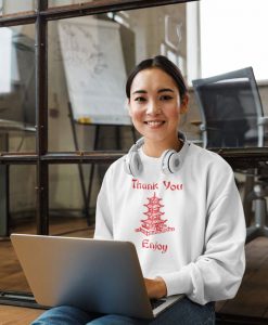 Thank You Enjoy Chinese Takeout Inspired Unisex Sweatshirt