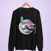 The Great Wave off Kanagawa sweatshirt