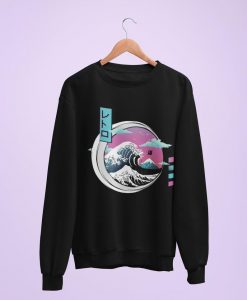 The Great Wave off Kanagawa sweatshirt