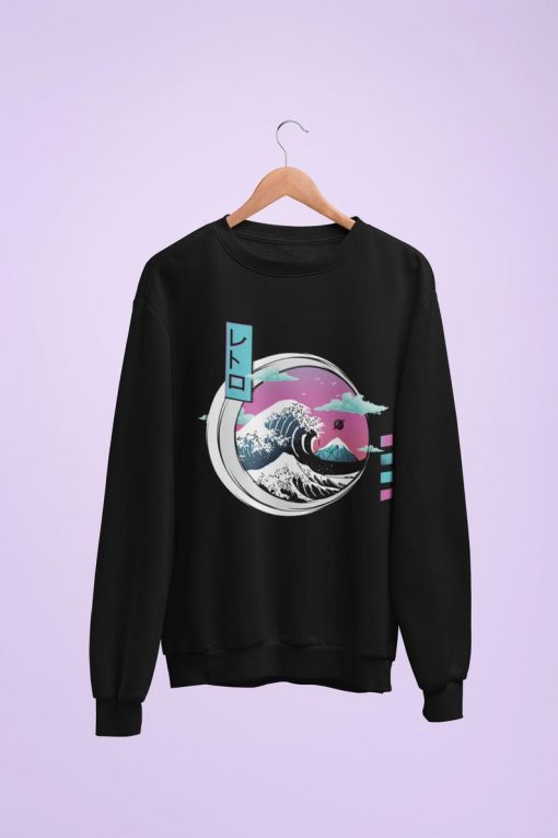 The Great Wave off Kanagawa sweatshirt