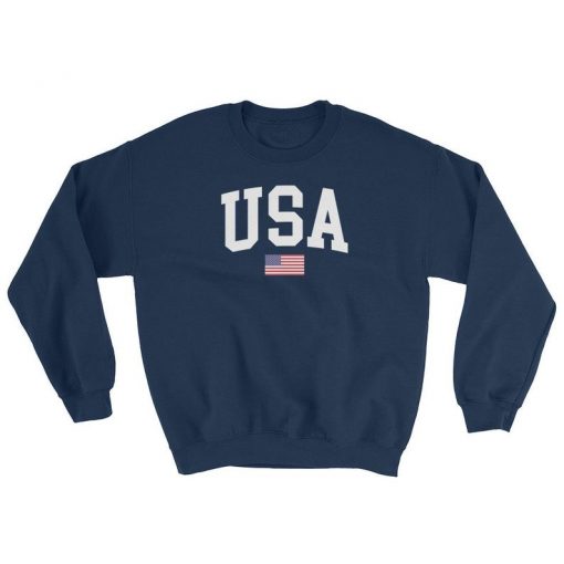 USA Flag Sweatshirt