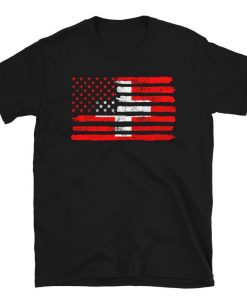 USA Switzerland Flag American Swiss Pride Shirt