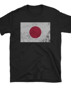 Vintage Retro Japan Flag T-Shirt