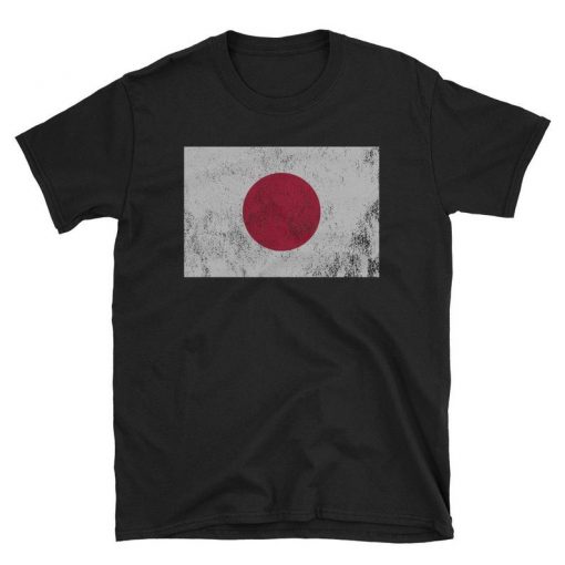 Vintage Retro Japan Flag T-Shirt