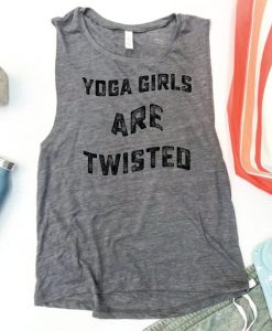 Yoga Girls Are Twisted Tank Top