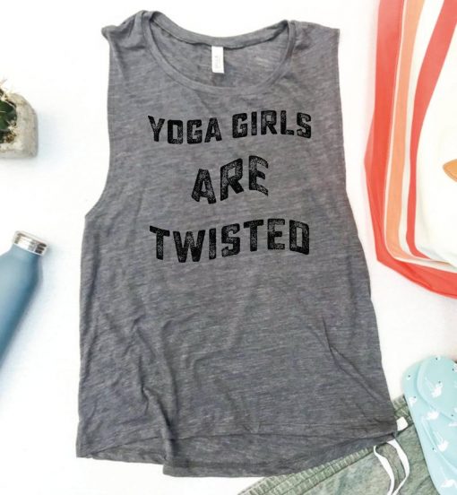 Yoga Girls Are Twisted Tank Top