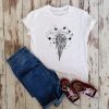 thinking girl t-shirt