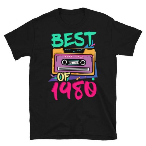 1980 80's Music Cassette Tape Shirt
