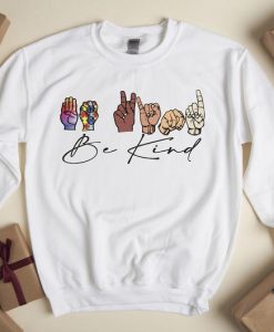 Be Kind Hands Anti-Racism Sweatshirt